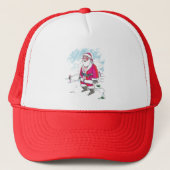 Geen Ho-Ho-Ho trucker hoed Trucker Pet (Voorkant)