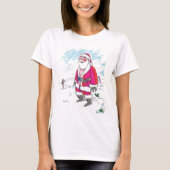 Geen Ho-Ho-Ho vrouwen wit T-shirt (Voorkant)