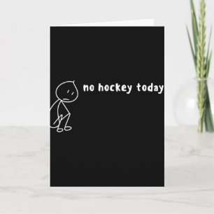 Geen hockey vandaag (4) kaart