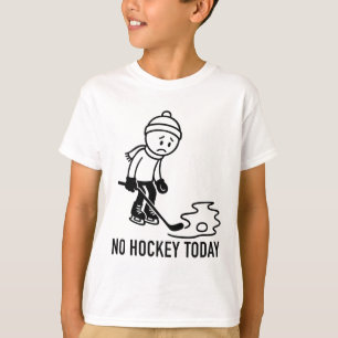 Geen Hockey Vandaag Grappig Voor Een IJshockeyspel T-shirt