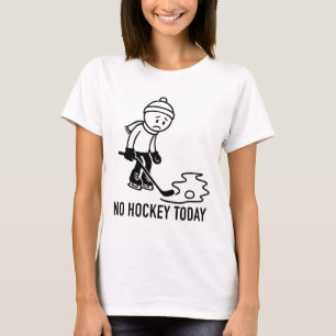 Geen Hockey Vandaag Grappig Voor Een IJshockeyspel T-shirt