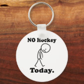 Geen hockey vandaag sleutelhanger (Voorkant)