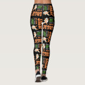 GEEN HOCUS POCUS Christelijke Halloween Leggings (Achterkant)