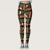 GEEN HOCUS POCUS Christelijke Halloween Leggings (Voorkant)