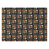 GEEN HOCUS POCUS Christelijke Halloween Tafelkleed (Voorkant (Horizontaal))