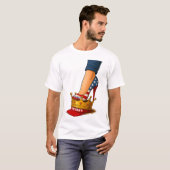 Geen hoge hakken van koningen op kroon t-shirt (Voorkant volledig)