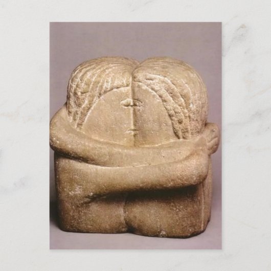 Geen hogere resolutie beschikbaar. Brancusi_-_Saru Briefkaart (Voorkant)