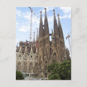Geen hogere resolutie beschikbaar. Sagradafamilia- Briefkaart