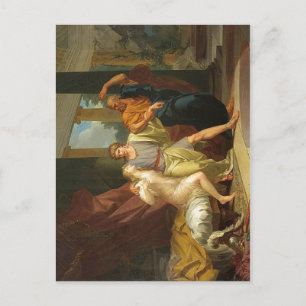 Geen hogere resolutie beschikbaar. Socrates-Alcibi Briefkaart