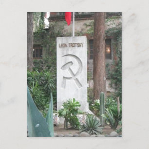 Geen hogere resolutie beschikbaar. Trotsky_grave.j Briefkaart