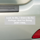 geen hommelkast bumpersticker (Op auto)