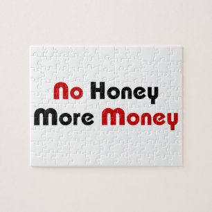 Geen honing meer geld legpuzzel