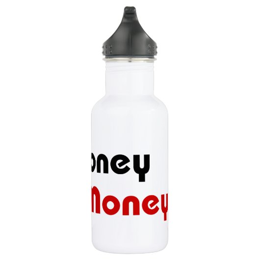 Geen honing meer geld waterfles  (Rechts)
