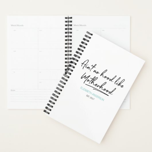 Geen Hood als Motherhood Moederdag Planner (Display)