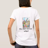 Geen hoofdpijn meer! t-shirt (Achterkant)