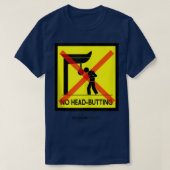 Geen hoofdslagboetesnelheidzak, bokkingstok grappi t-shirt (Design voorkant)