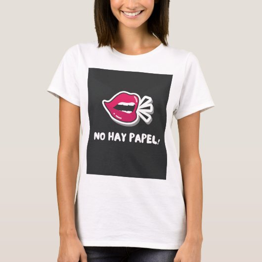 GEEN HOOI PAPEL T-SHIRT (Voorkant)