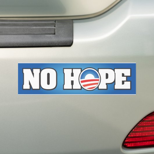 GEEN HOOP BUMPERSTICKER (Op auto)