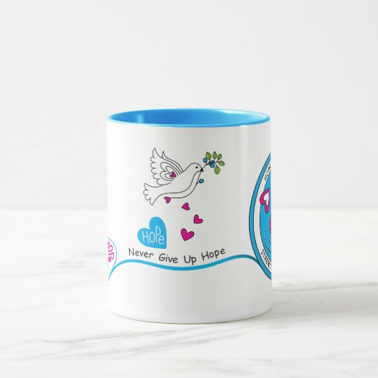 Geen hoop opgeven_ mok (Midden)