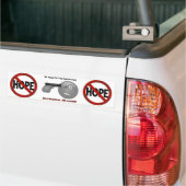 Geen Hope-teken Bumpersticker (Op Truck)