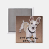 Geen houding... RATitude! Magneet (Voorkant / Achterkant)