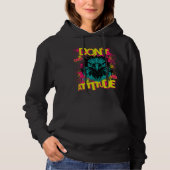 Geen houding - Sarcastische hoodie (Voorkant)