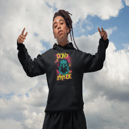 Geen houding - Sarcastische hoodie