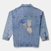 Geen hugger denim jacket (Achterkant)