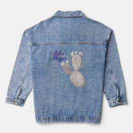 Geen hugger denim jacket