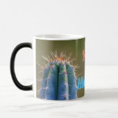 GEEN HUGGER - grappige cactus sociale afstand! Magische Mok (Links)