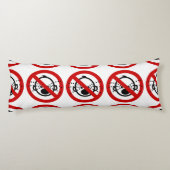 GEEN Huilbaby's ⚠ Thais Luchthavenschild ⚠ Lichaamskussen (Achterkant)