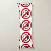 GEEN Huilbaby's ⚠ Thais Luchthavenschild ⚠ Lichaamskussen (Achterkant (Verticaal))