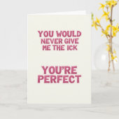Geen Ick Je Bent Perfecte Kaart (Gele Bloem)