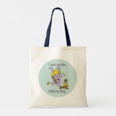 Geen idee Bunny Tote Bag (Achterkant)