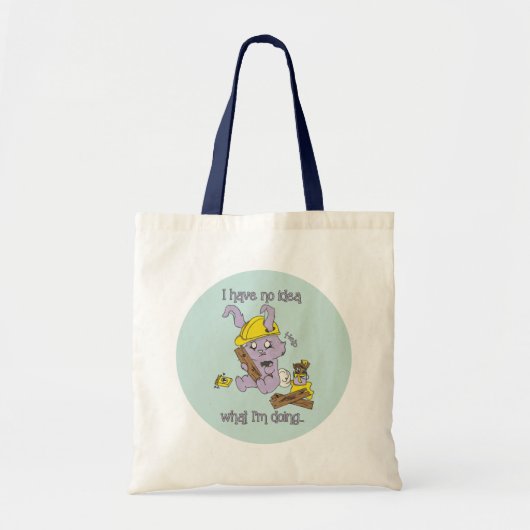 Geen idee Bunny Tote Bag (Voorkant)