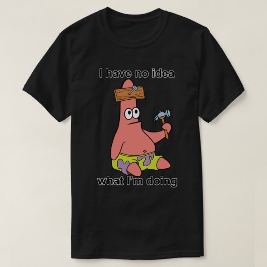 Geen idee Patrick Essential T-Shirt (Design voorkant)