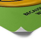 Geen idee Poster (Hoek)