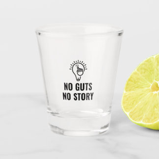 Geen idee van een verhaal shot glas