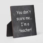 Geen idee voor scholier-chalkboard-design fotoplaat (Voorkant)