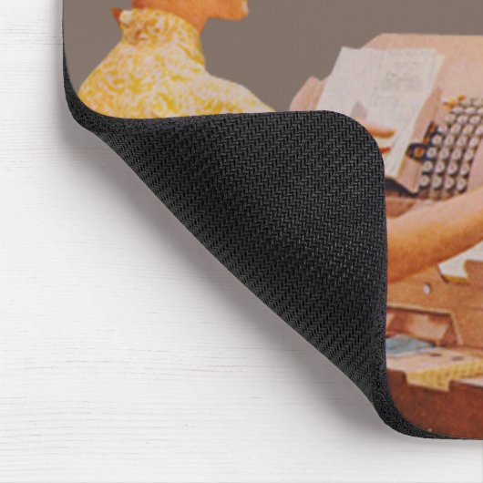 Geen idee wat ik doe voor de kost. muismat (Hoek)