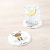 Geen idee zandsteen onderzetter (Zijkant)