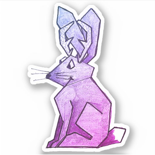 Geen identiteitscrisis hier sticker (Voorkant)