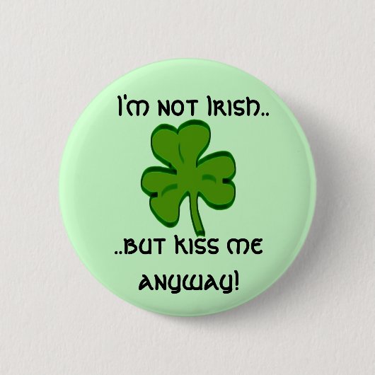 Geen Ierse Button (Voorkant)