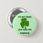 Geen Ierse Button (Voorkant /achterkant)