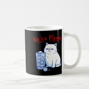 Geen ijs graag grappige kat tegen ijs chinga la mi koffiemok