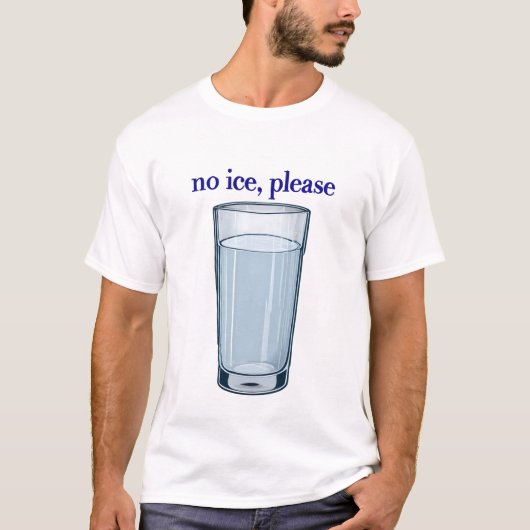'Geen Ijs' T-shirt (Voorkant)