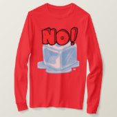 Geen Ijs Tshirt (Design voorkant)