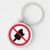 Geen ijsteken | Premium-Sleutelhanger Sleutelhanger (Voorkant)