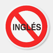 GEEN INGLES - Geen Engels Magneet (Voorkant)