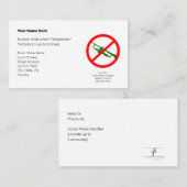 Geen instrumentspecifieke objecten Gr. Tpt. II Wht Visitekaartje (Voorkant / Achterkant)